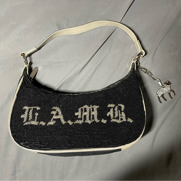 L.A.M.B. Lesportsac Beaded Bag Gwen Stefani. Vintage. Beautiful Condition - Picture 17 of 17